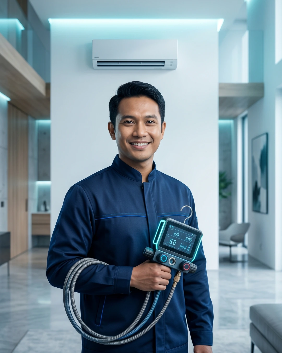Teknisi Herman Service AC Profesional